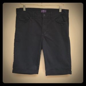 NYDJ black knee length shorts